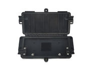 FRB-6A Fiber Optic Splicing Box 12 Cores 1in 1out Splice Closure Black IP65 Wall Mounted
