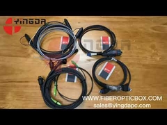 FTTA Wasserdichtes IP67 Glasfaser-Patchkabel 4,8 mm G657A2 RRH