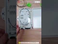 ABS PC Glasfaser Splice Box Glasfaser Endbox für 2-8 Fasern Kabel nicht geschnitten