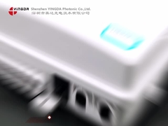 FDB0324 Weiß PC SC Glasfaser Endbox ODB OSB 24 Port Hinge Design