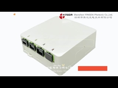 FRB-4D 4 Kerne Mini Outlet FTTH Innenfaser Endbox für 35 mm DIN Rack