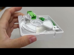 FTB001S Glasfaser-Terminalbox mit unsichtbarer Glasfaser auf der Box