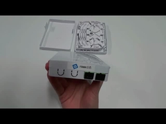 2SC Port Fiber Optic Termination Box für FTTH PON Plastic Optical Rosette Caja Terminal