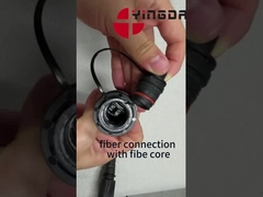 PDLC / DLC GYFJH 4-Kern-Optische Faser-Patch-Schnur LC Außeneinsatz