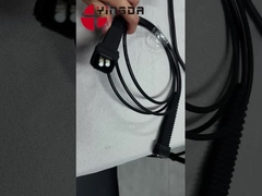 0.9mm SX Wasserdichte Faser-Patch-Leitung LC-LC Verbindung