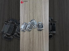 Ohrzähne Edelstahlschnallen für SS-Bandstreifen SS304 SS201 3-25mm