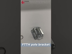 Glasfaser-H-Typ-Haken-Klammer-Behälter-Metallkabel-Drop-Draht-Spannungsklammer