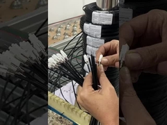 Selbsttragende FTTH Patch Cord SC - SC Fiber Drop Kabel Schwarz FRP LSZH 20M