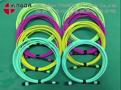 400G MPO Kabel MPO zu MPO Patchkabel Buchse OM3 16 Faser Typ B 5M