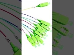Effiziente Verteilung der optischen Signale Glasfaser-PLC-Splitter 1*4 Kein Stecker für PON-Netzwerke