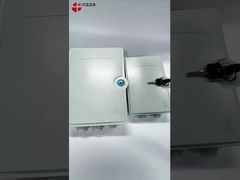 Outdoor IP65 Glasfaser-Splitterbox Kunststoff 2 Ports Polymer-Kunststoff-Material