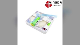 Unsichtbare Glasfaser-Wandsteckdose, einfache FTTH-Installation