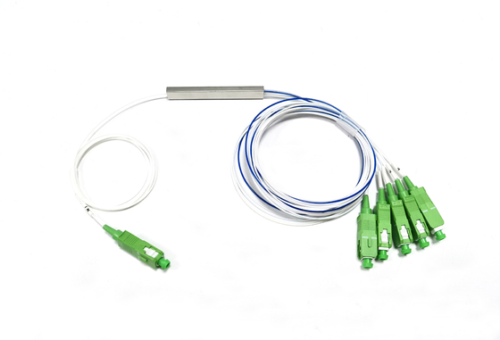kaufen FTTR passives 1:5 unausgeglichenes Mini Blockless Fiber Optic PLC-Teiler Sc 1X5 70/30 60/40 Online-Herstellung