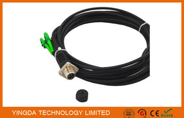 kaufen ODC weibliches schwarzes Kerne LC-Lichtleiterkabel des Faser-Optikverbindungskabel-4 Online-Herstellung