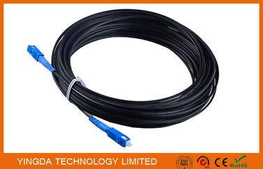 kaufen Selbsttragendes FTTH-Verbindungskabel Sc - Sc-Faser-Transceiverkabel-Schwarzes FRP LSZH 20M Online-Herstellung