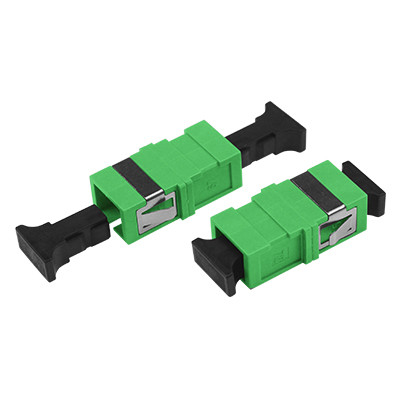 kaufen Simplex-Sc-Faser-Optikadapter-kurzes Flansch-Monomode- kein Flansch-Plastikkoppler Online-Herstellung