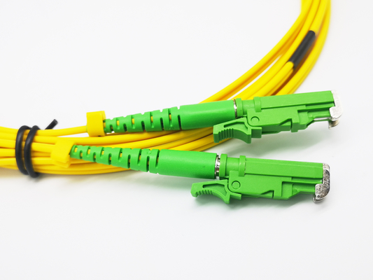 kaufen E2000 APC Sc UPC Aufbruch-Kabel des Faser-zum Optikverbindungskabel-Singlemode Simplexbetrieb-1.8mm LSZH Online-Herstellung