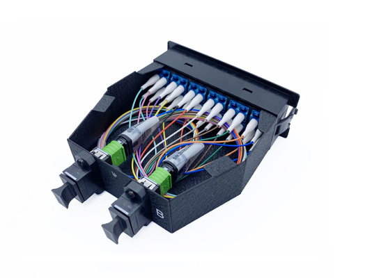 kaufen 8 der Faser-MPO Kabel Kassetten-des Modul-G657A2 LSZH OM3 10G in mehreren Betriebsarten für Data Center Online-Herstellung