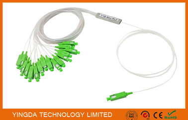 kaufen Optischer Teiler 1/16, 1x16 SC/APC Blockless PLC-Teiler-Monomode- 900um LSZH FTTH Online-Herstellung