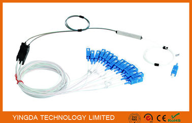 kaufen LSZH G657A Glasfaser-PLC-Splitter 1x4 Singlemode Tight Buffer 0,9 mm Online-Herstellung