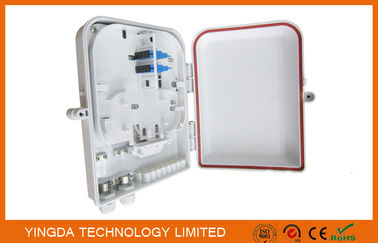 kaufen Teiler-Kasten-Wand-Berg-Transceiverkabel-Kasten PLC-1x8, 16 Häfen mit Drüsen Sc-Adapter-Platte IP65 Online-Herstellung