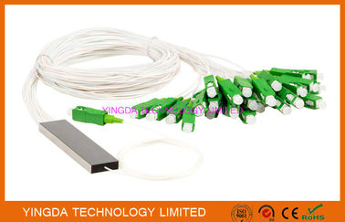 kaufen FTTH 1x32 Verbindungsstücke Mini-PLC-Teiler-Monomode--Stahlrohr LC APC Online-Herstellung