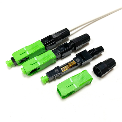kaufen Rabatt-Durchschnitt 0.3dB IL Schnellverbinder Sc APC nachträglich einbaubar für Transceiverkabel Online-Herstellung