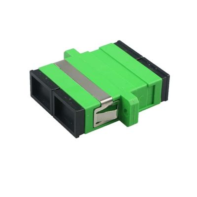 kaufen Plastikfaser-Verbindungsstück-Adapter-Koppler Sc zu Sc-Duplex Inspektion Millimeter mit Flansch Online-Herstellung