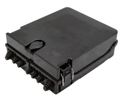 kaufen 5 Hafen-Lichtwellenleiter-Verteilerkasten-Schwarzes 24cores Teiler Sc-Adapter-1x16 1x8 Online-Herstellung