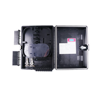 kaufen Optischer Anbieter 1x16 Splitter NAP Glasfaserkabel Endverteilungskasse Schwarzer ungeschnittener Port SC-Kopplung Online-Herstellung