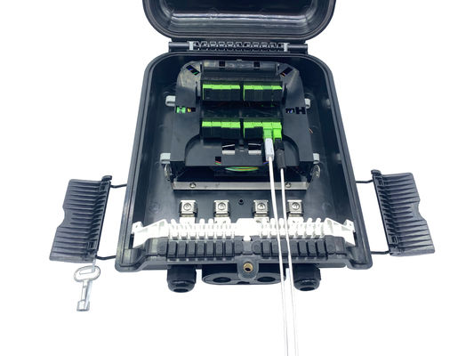 kaufen Mittlere Spannen-optischer Verteilerkasten ABS-PC Sc verstärkter Plastikhafen Adapter-16 Online-Herstellung