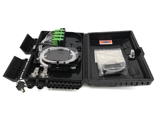 kaufen YINGDA 16 Kerne Außenwandmontage Glasfaser Splitter Box IP68 PC+ABS Kunststoff NAP Online-Herstellung