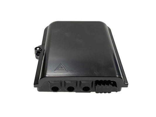 kaufen YINGDA 8Ports Glasfaser Splitter Box für FTTH Drop Kabel Verteilung Schwarz 8 Kerne SC Allen Schraube UL94 V0 Online-Herstellung