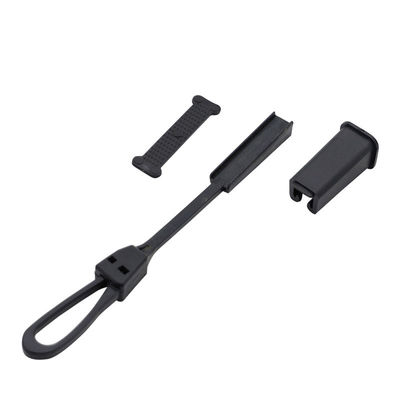 kaufen FTTH-Plastik-Drop-Wire-Clamps Schwarze Kabel-Installationskits für 2*3mm 2*5mm Kabel Online-Herstellung
