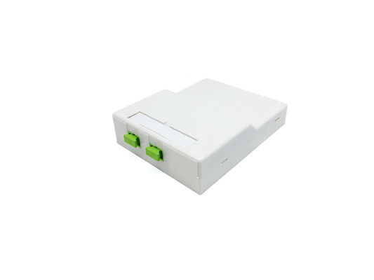 kaufen 2 SC Ein-/Multimode-Faseroptik-Terminationsbox für FTTH-Innennetze Online-Herstellung