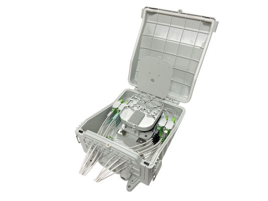kaufen YINGDA Neues spezielles Design 24 Ports Fiber Splitter Box mit runden Drop Kabel Ports Mini SC Adapter Online-Herstellung