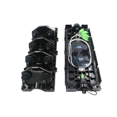kaufen 8 Ports schwarze Glasfasersplitter-Terminalbox mit Mini SC/Optitap/ODVA/ODC Online-Herstellung
