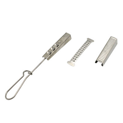 kaufen 201 Edelstahl-Drop Wire Clamp Kabel Installation Kits mit offenem Haken Online-Herstellung
