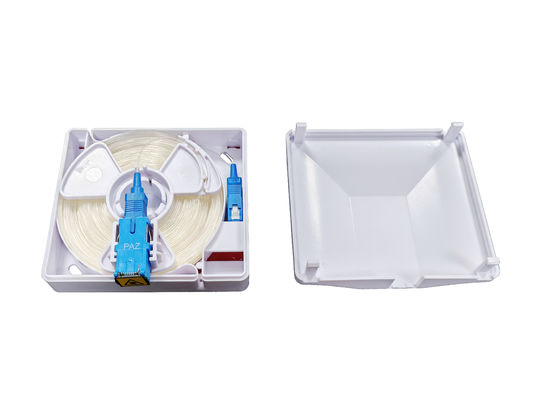 kaufen FTTH Indoor ABS 1 Core SC Adapter Unsichtbare Glasfaserbox Wandsteckdose Online-Herstellung