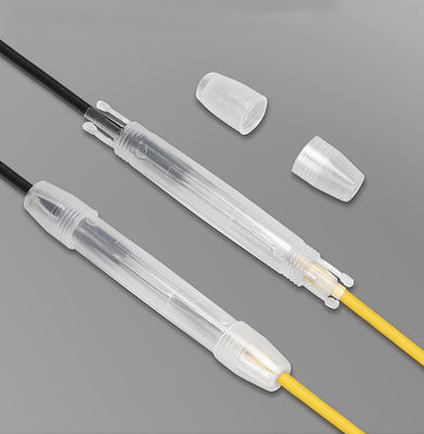 kaufen 1 Kern Transparent Mini FTTH Drop Kabel Splice Schutz Box ABS PP Innenbereich Online-Herstellung