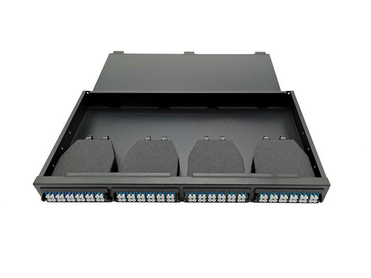 kaufen 1U MTP MPO-Kabel-Patch-Panel für Speicherbereich Netzwerk-Faserkanal Online-Herstellung