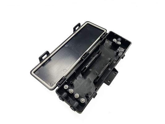kaufen YINGDA 1in 2out 2Cores Glasfaser Schutzkiste Schwarz ABS Material für den mechanischen Splicer Online-Herstellung