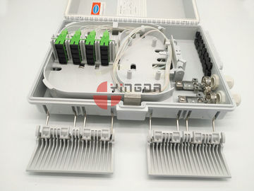 kaufen 1X8 Sc APC Transceiverkabel-Faser-Optikbeendigungs-Platten-Plastikweiß 2In 16Out PLC-Teiler-FTTH Online-Herstellung