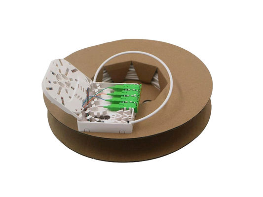 kaufen 4 Kernfaseroptische Endbox für Innenwandmontage oder DIN-Schiene für FTTH Online-Herstellung