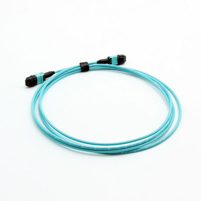kaufen 12 Faser OM3-150 MTP MPO Kabel 50/125μm für Rechenzentren und Telekommunikation Online-Herstellung