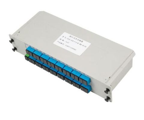 kaufen Einheitliche Stromspaltung 1:32 Glasfaser-PLC-Splitter horizontal für Netzwerkschränke Online-Herstellung