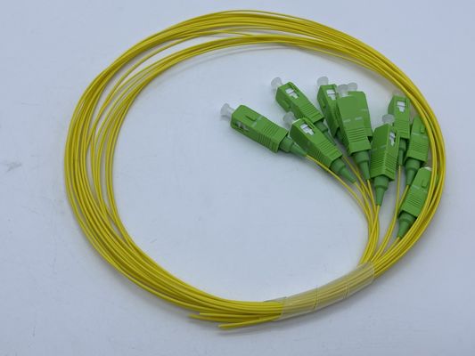 kaufen Hochwirksame SC APC Glasfaser Pigtail 0,9 mm für Patch Panel Netzwerk Online-Herstellung