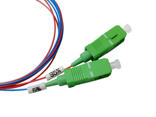 kaufen Glasfaser FBT Splitter 1:2 5% 95% Verhältnis Doppelfensterkopplung Hohe Stabilität und Zuverlässigkeit Genaues Kopplungsverhältnis für FTTH Online-Herstellung