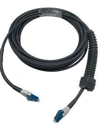 kaufen NSN Boot Duplex LC Patch Cord Schwarz für Außenkabellösung Online-Herstellung
