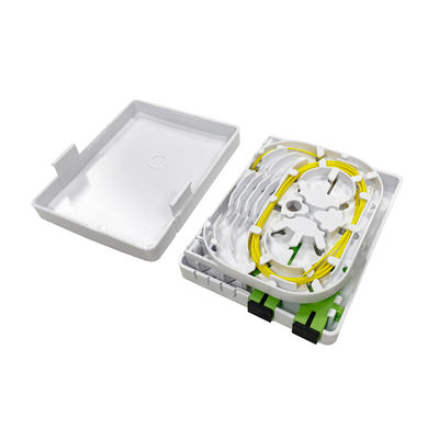 kaufen FTTH PON Plastik-optische Rosette Caja Terminal 2SC Port Glasfaser-Termination Box für die Wandmontage Online-Herstellung